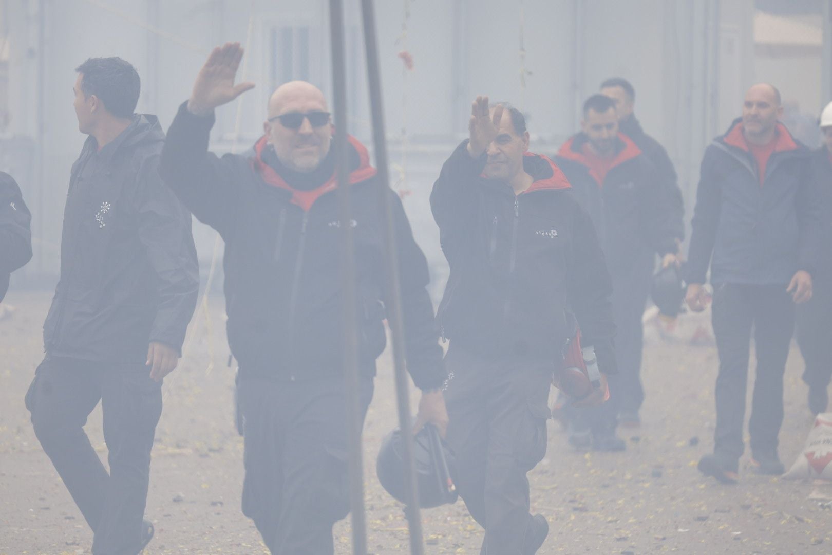 Fotos: Así ha sido la mascletà de Pirotecnia Vulcano