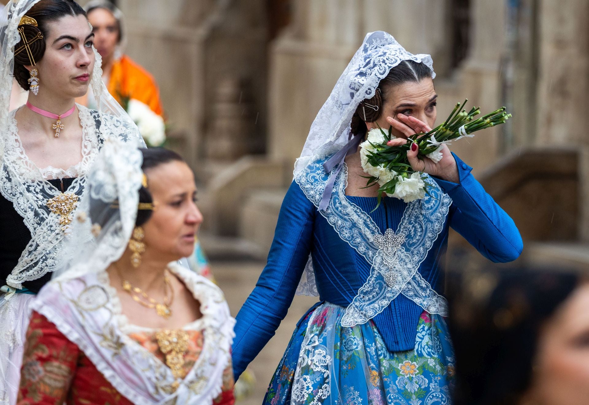 FOTOS | Segundo día de Ofrenda de las Fallas 2025