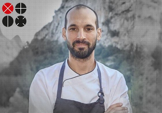 Carlos Beltrán, cocinero del restaurante del Hotel Montsant de Xàtiva.
