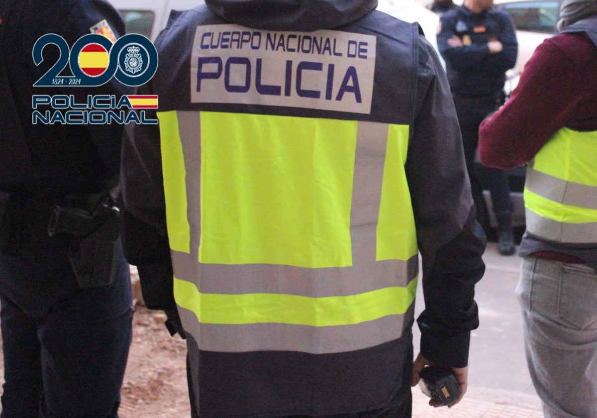 Imagen de archivo de una intervención de la Policía Nacional.