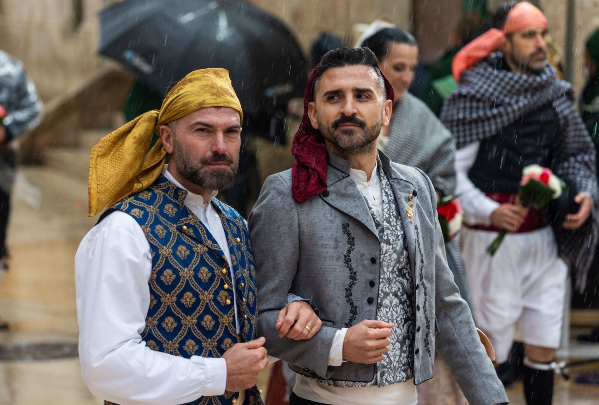 FOTOS | Segundo día de Ofrenda de las Fallas 2025