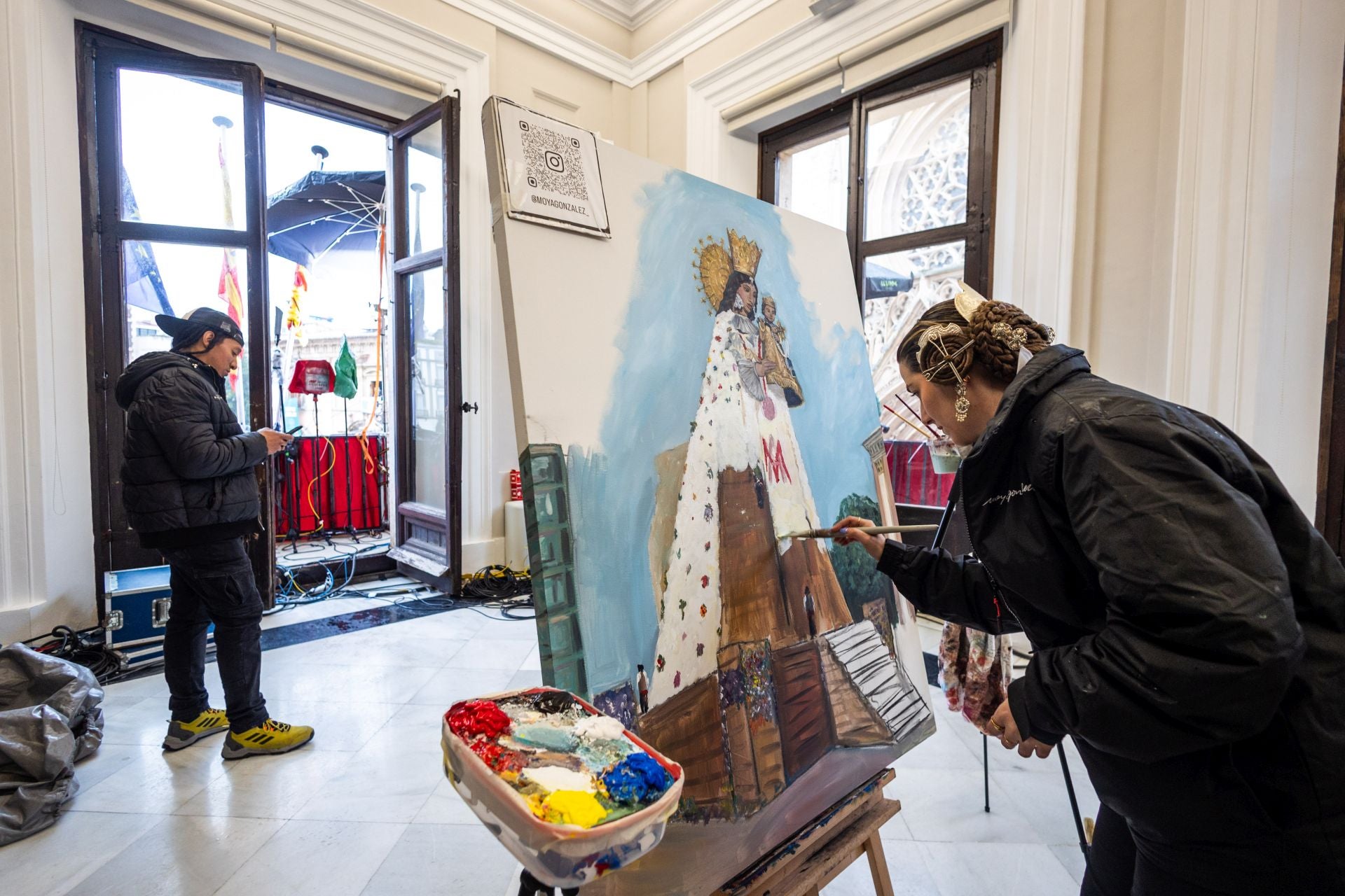 FOTOS | Segundo día de Ofrenda de las Fallas 2025