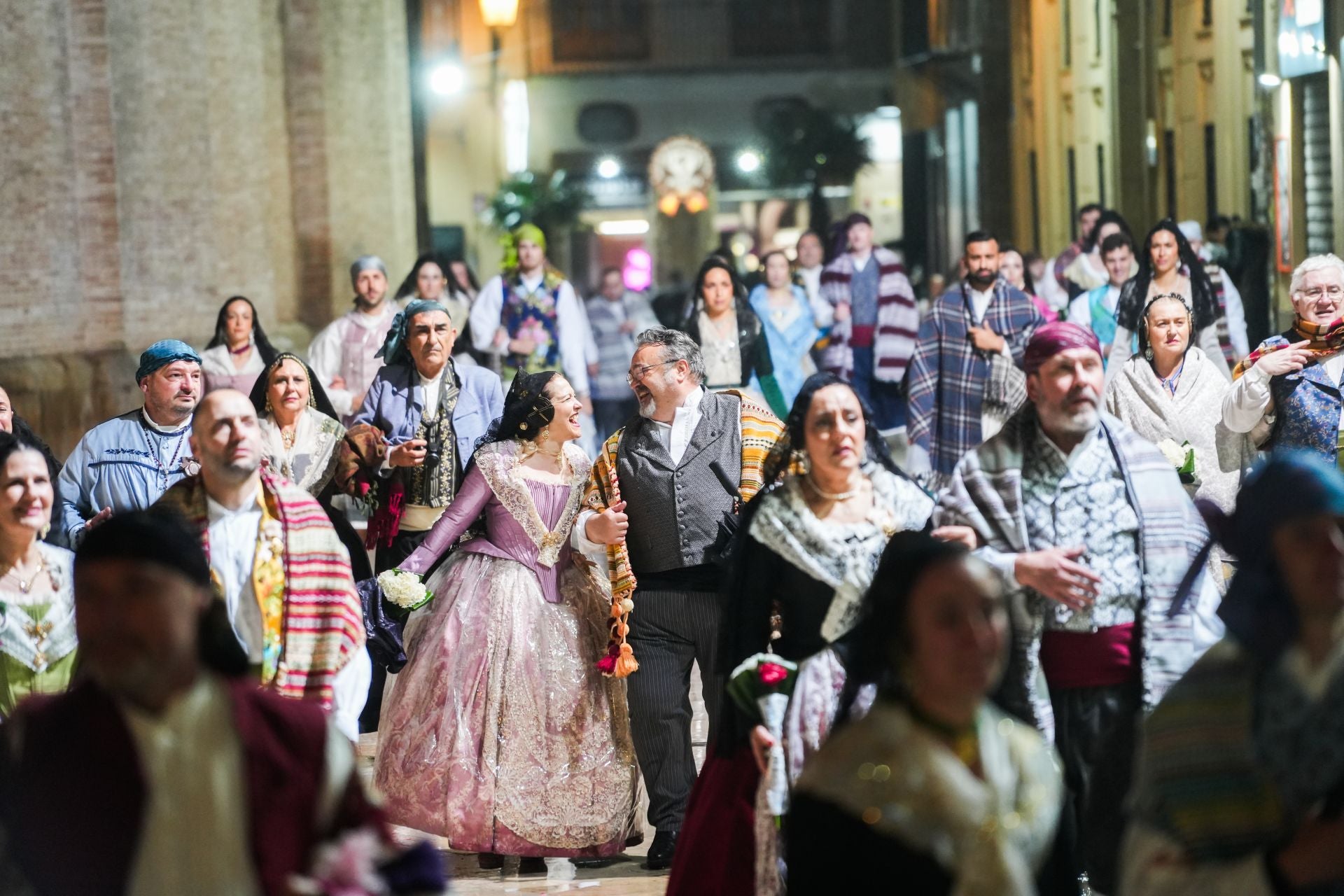 FOTOS | Segundo día de Ofrenda de las Fallas 2025