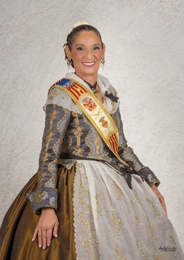 Paqui Vallés, presidenta de la Junta Local Fallera de Alzira.
