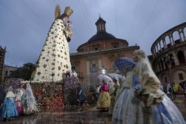 Ofrenda 2025 de las Fallas.