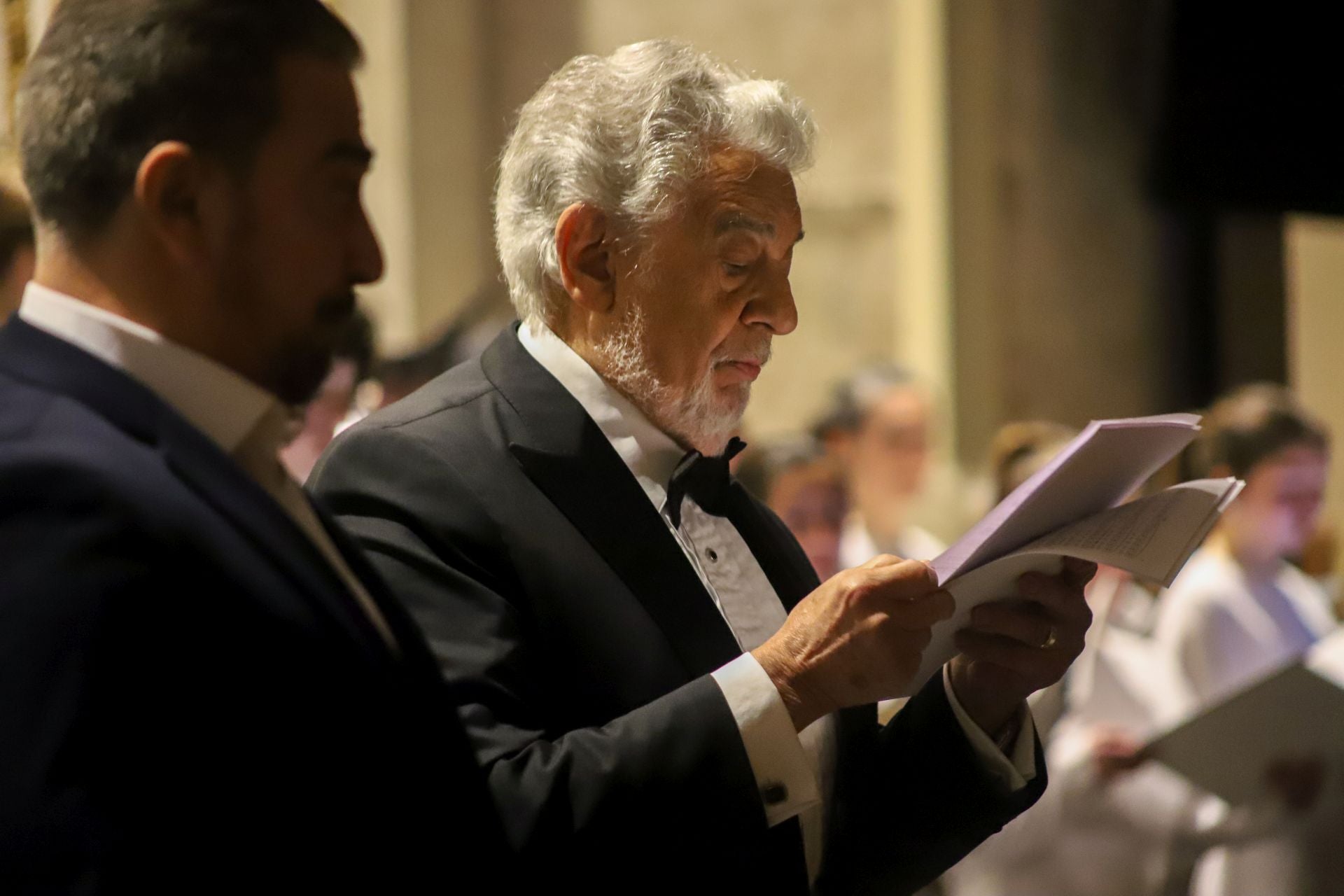 FOTOS | Plácido Domingo, en la Catedral de Valencia