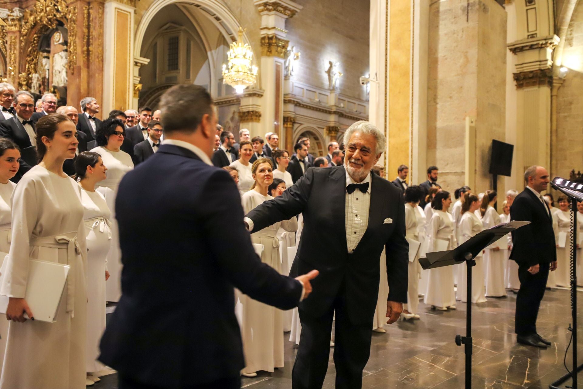 FOTOS | Plácido Domingo, en la Catedral de Valencia