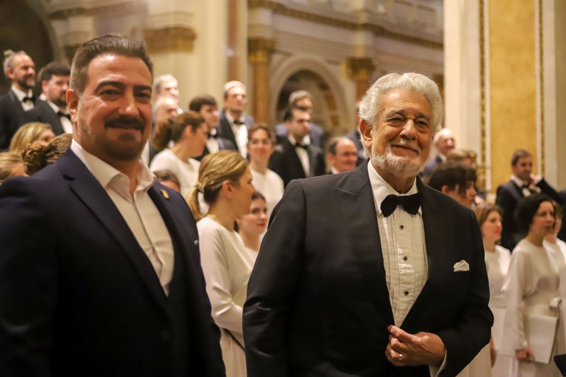 FOTOS | El Orfeón Donostiarra y Plácido Domingo cantan a Valencia