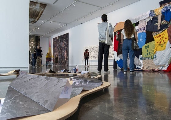 Una de las exposiciones del IVAM.