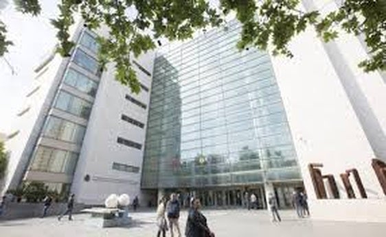 Edificio de la Ciudad de la Justicia en Valencia.