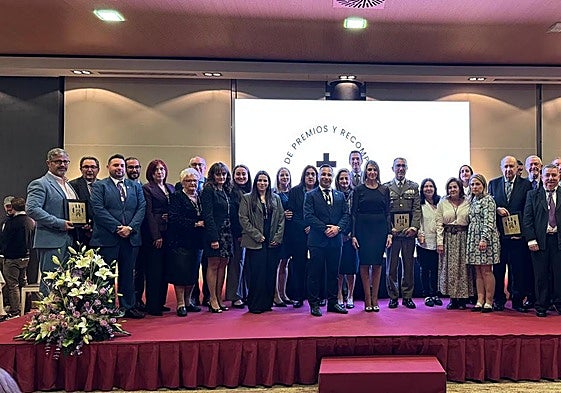 Entrega de premios, en La Ferradura.
