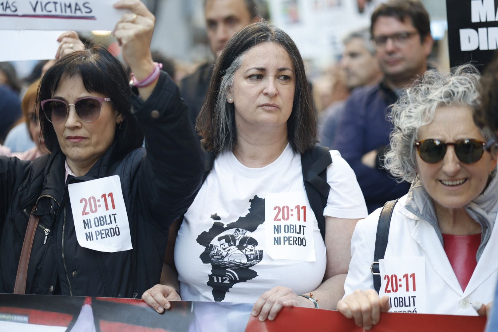 FOTOS | Sexta manifestación en Valencia contra la gestión política de la dana