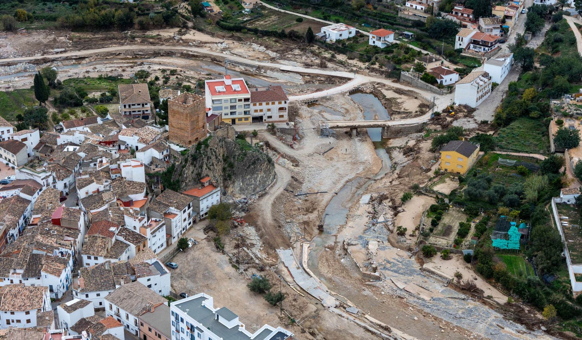 FOTOS | La dana destroza el atractivo turístico del parque natural de Sot de Chera