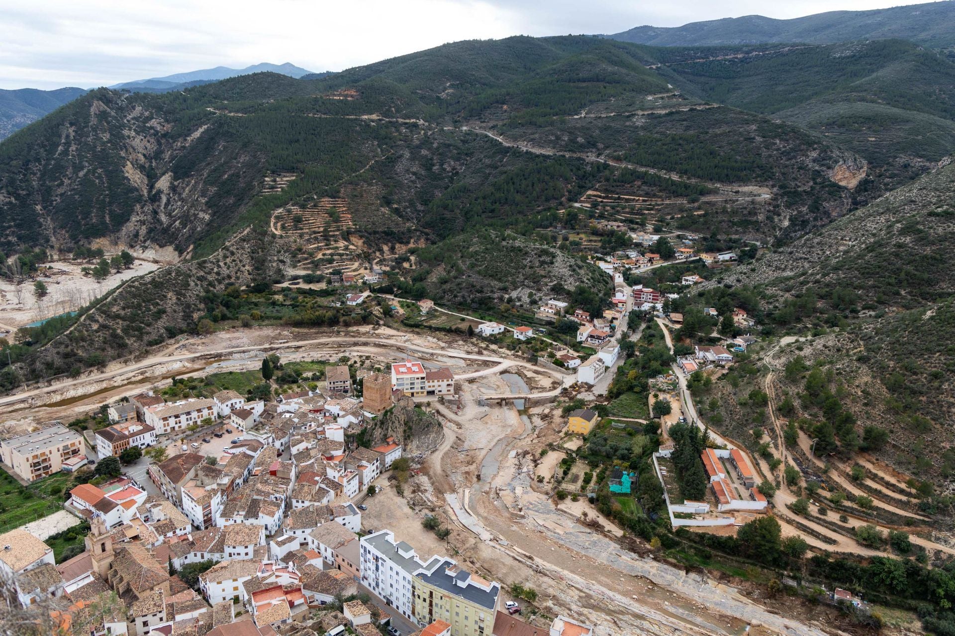 FOTOS | La dana destroza el atractivo turístico del parque natural de Sot de Chera