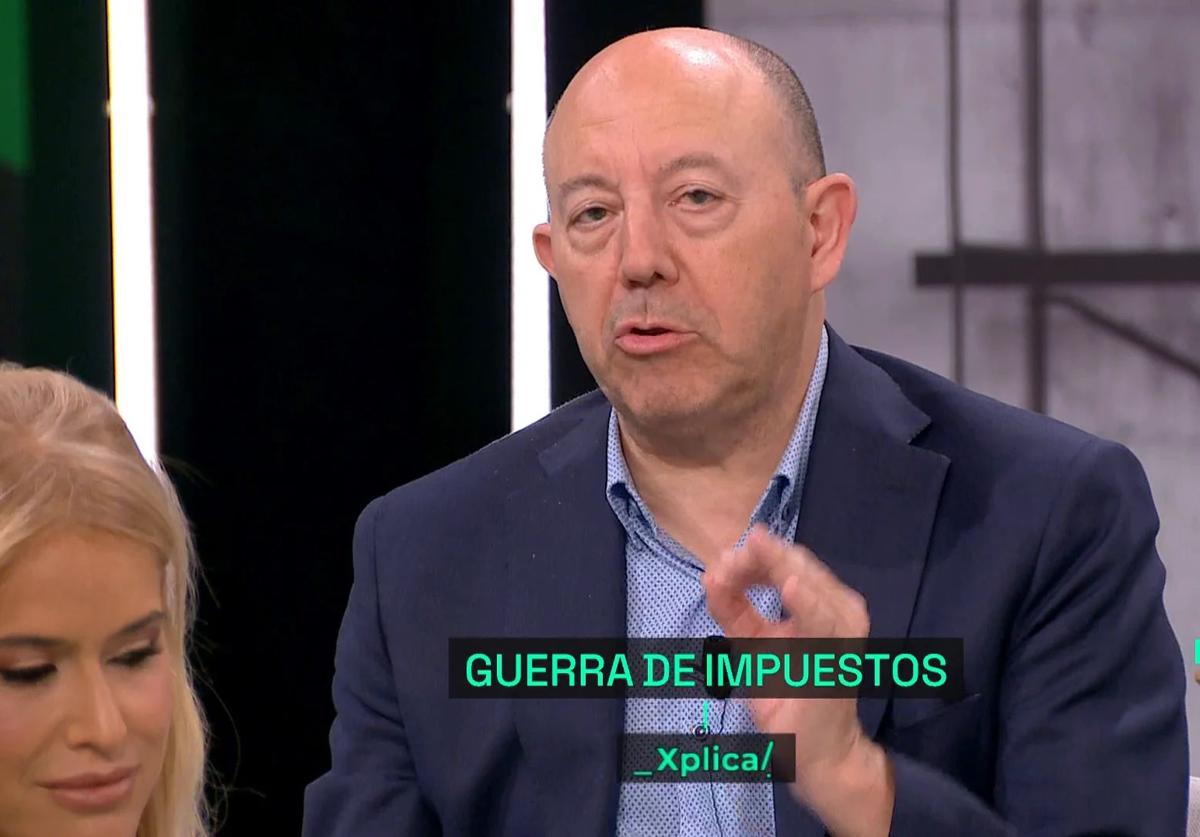 El economista Gonzalo Bernardos, en La Sexta.