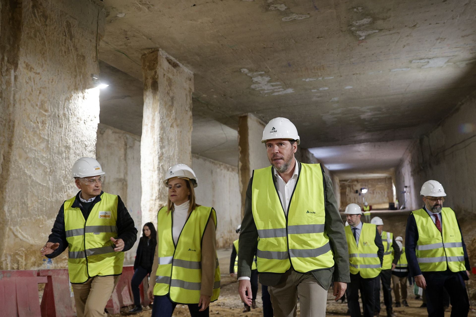 FOTOS | Obras del canal ferroviario de acceso a Valencia