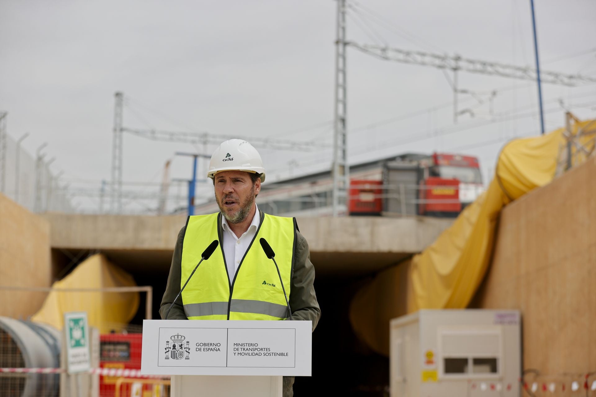 FOTOS | Obras del canal ferroviario de acceso a Valencia