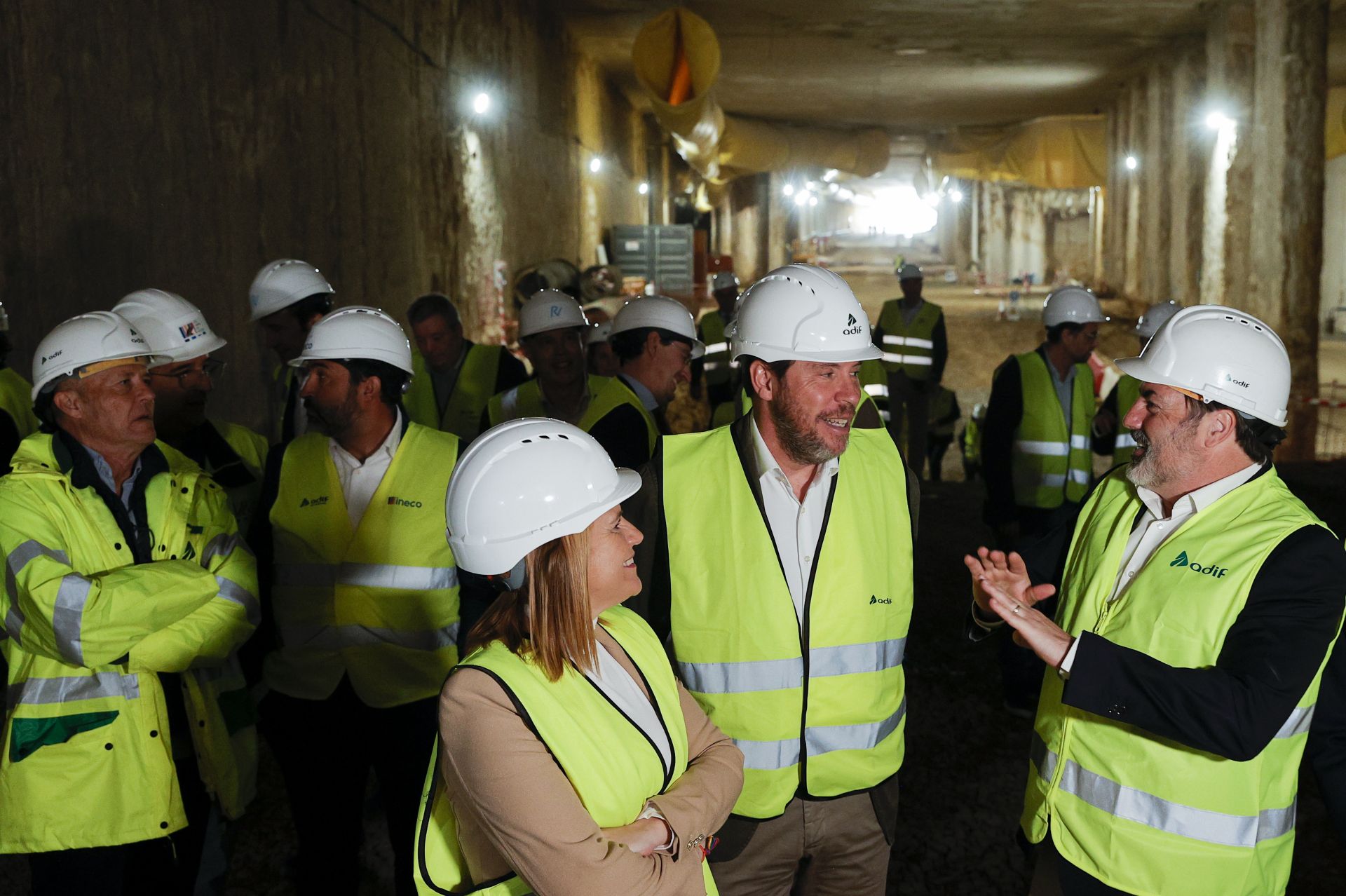 FOTOS | Obras del canal ferroviario de acceso a Valencia