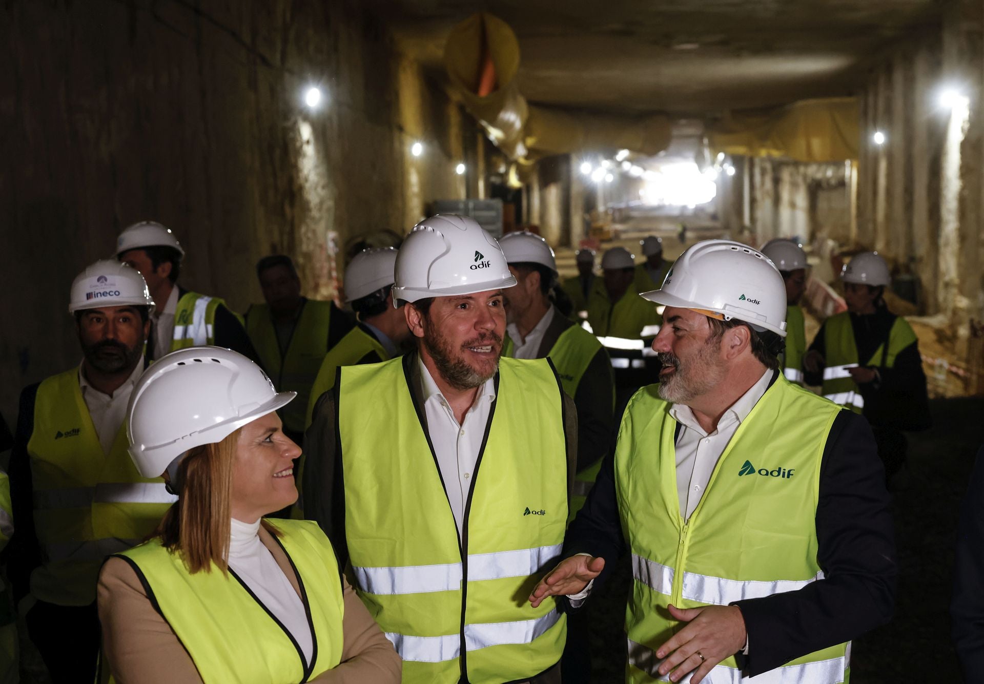 FOTOS | Obras del canal ferroviario de acceso a Valencia
