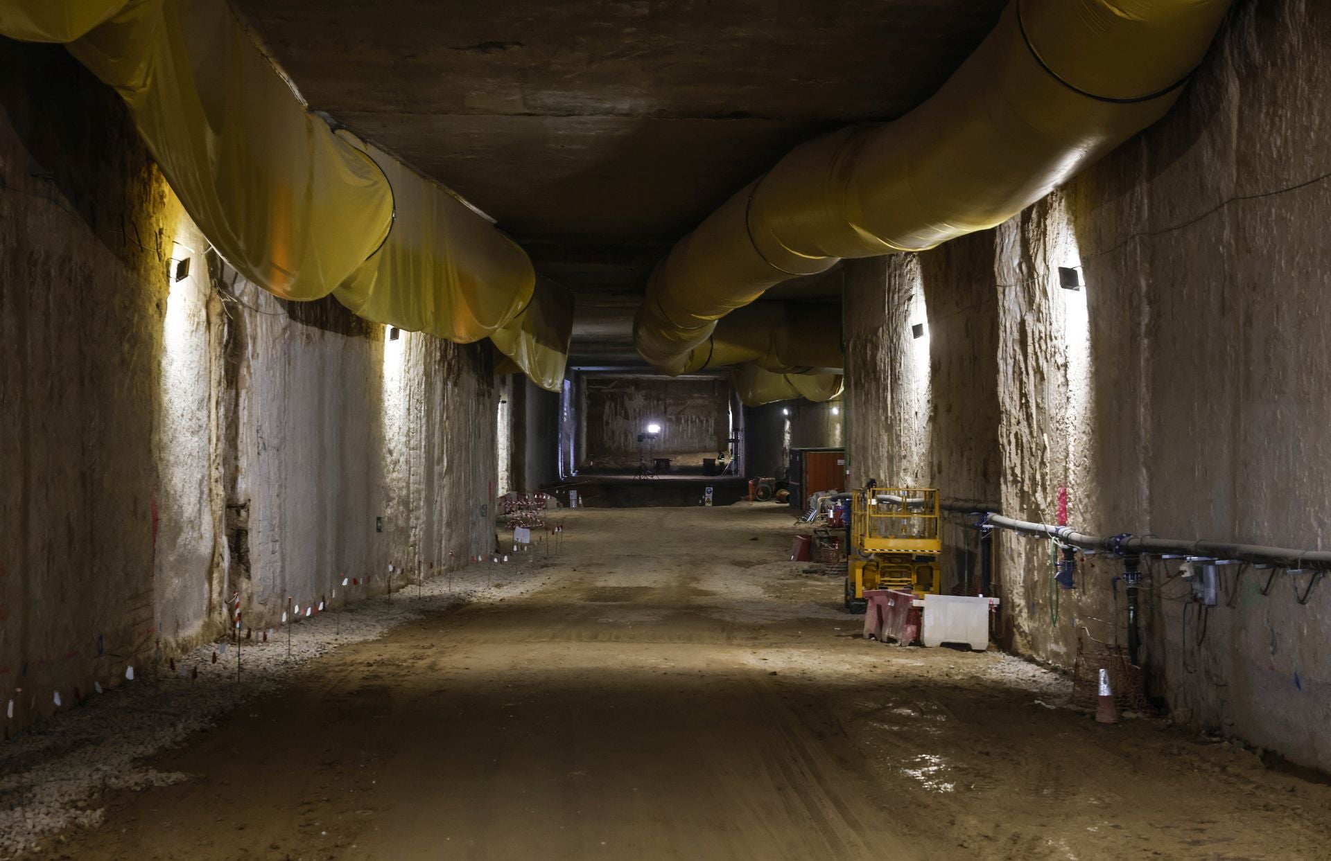 FOTOS | Obras del canal ferroviario de acceso a Valencia