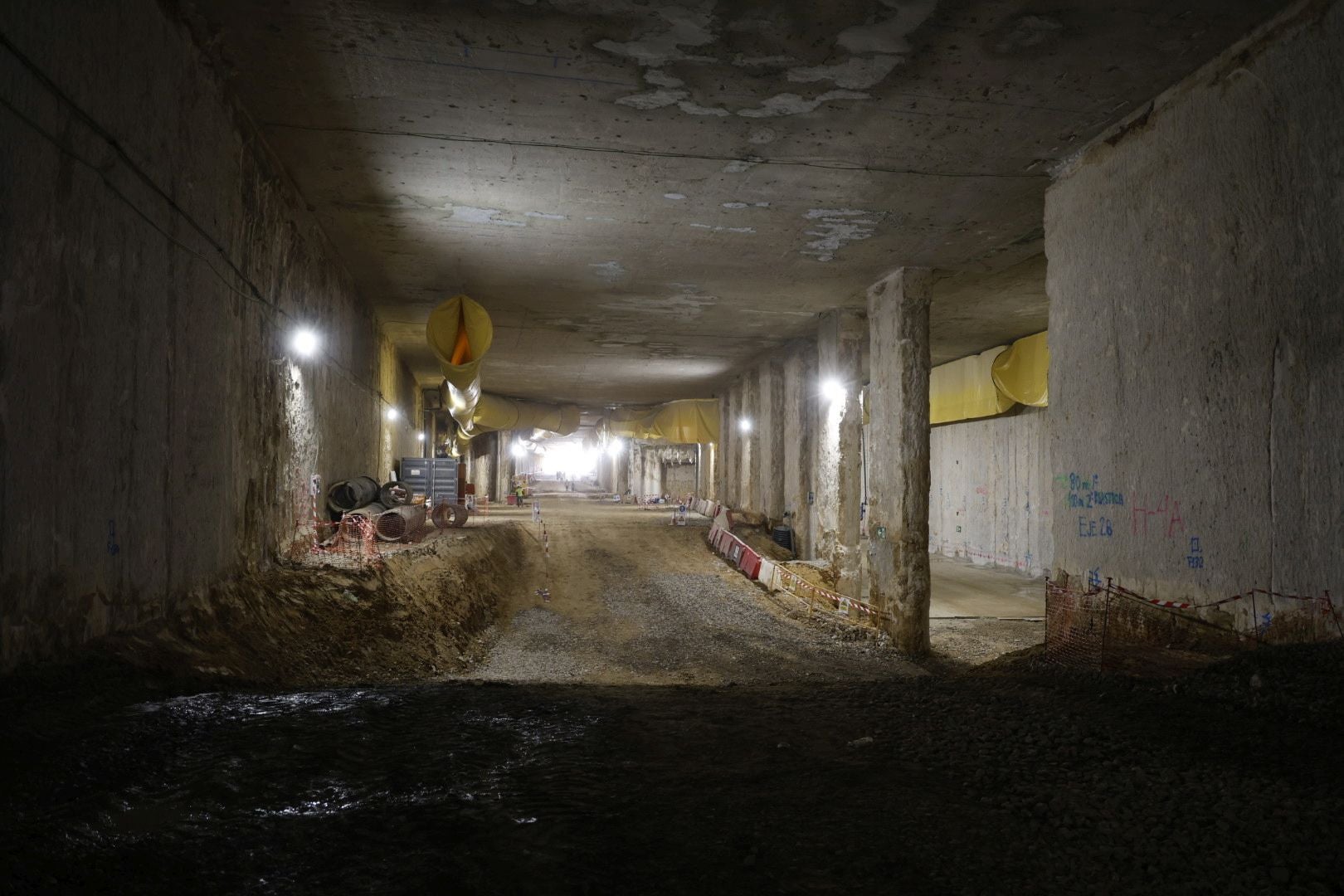 FOTOS | Obras del canal ferroviario de acceso a Valencia