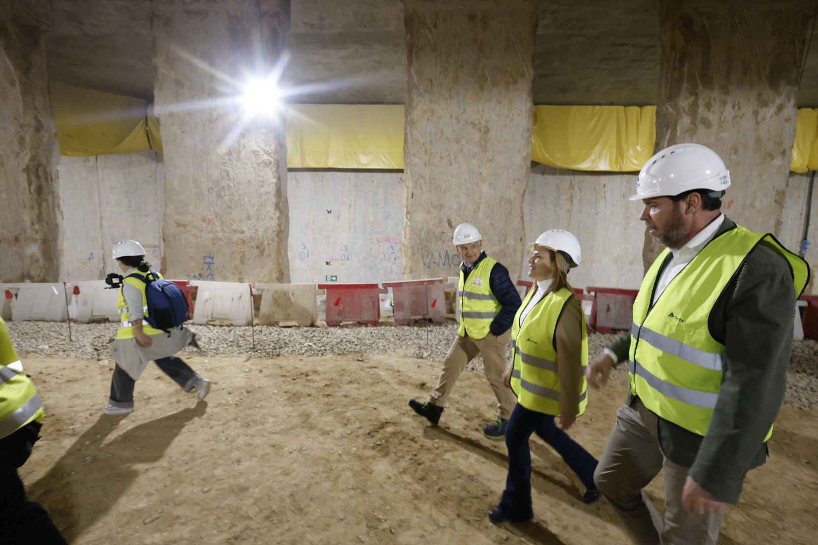 FOTOS | Obras del canal ferroviario de acceso a Valencia
