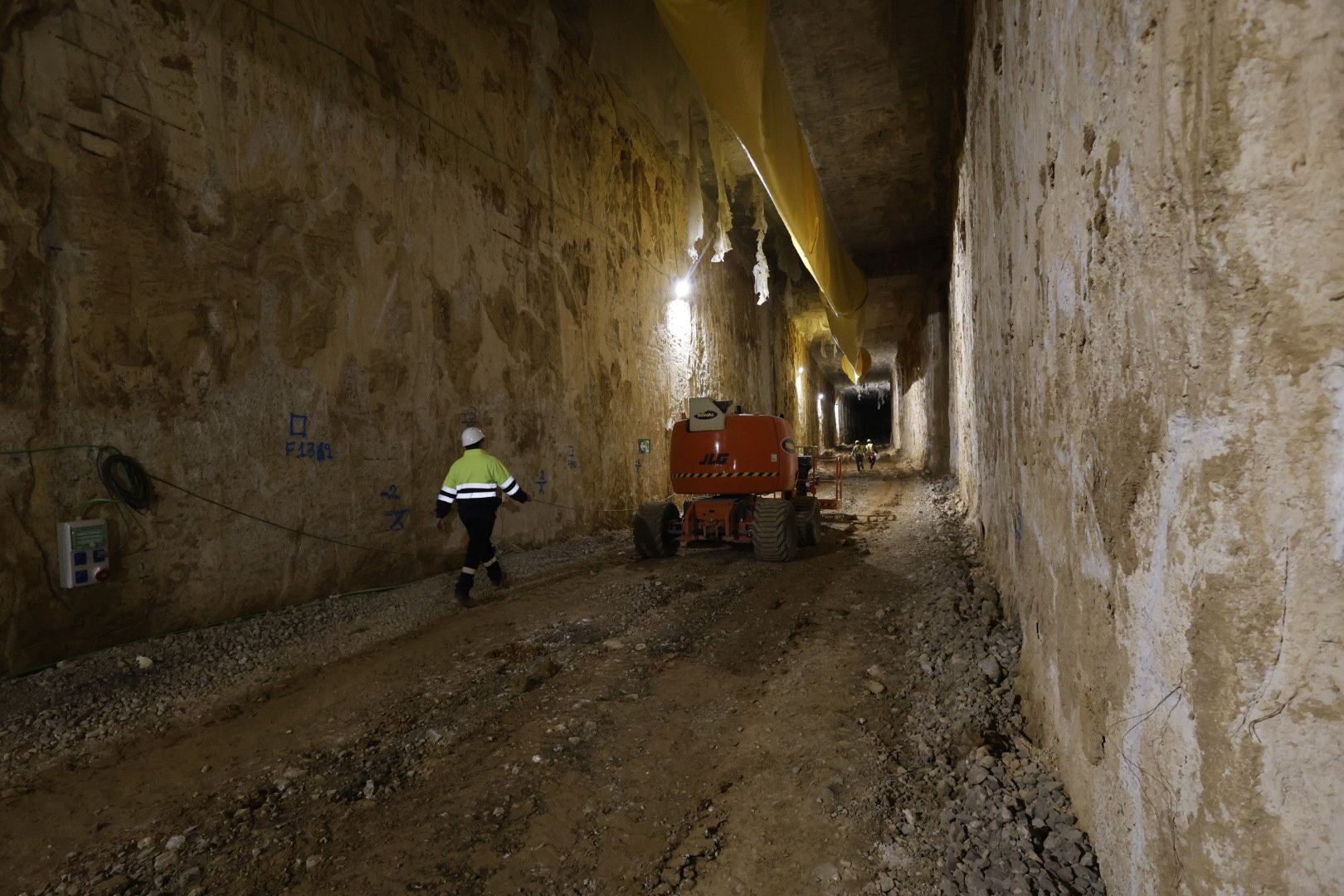 FOTOS | Obras del canal ferroviario de acceso a Valencia