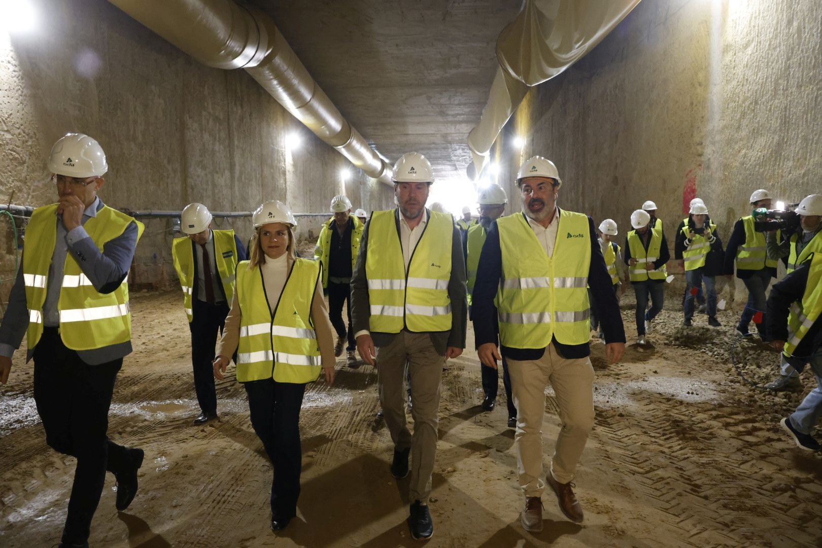 FOTOS | Obras del canal ferroviario de acceso a Valencia