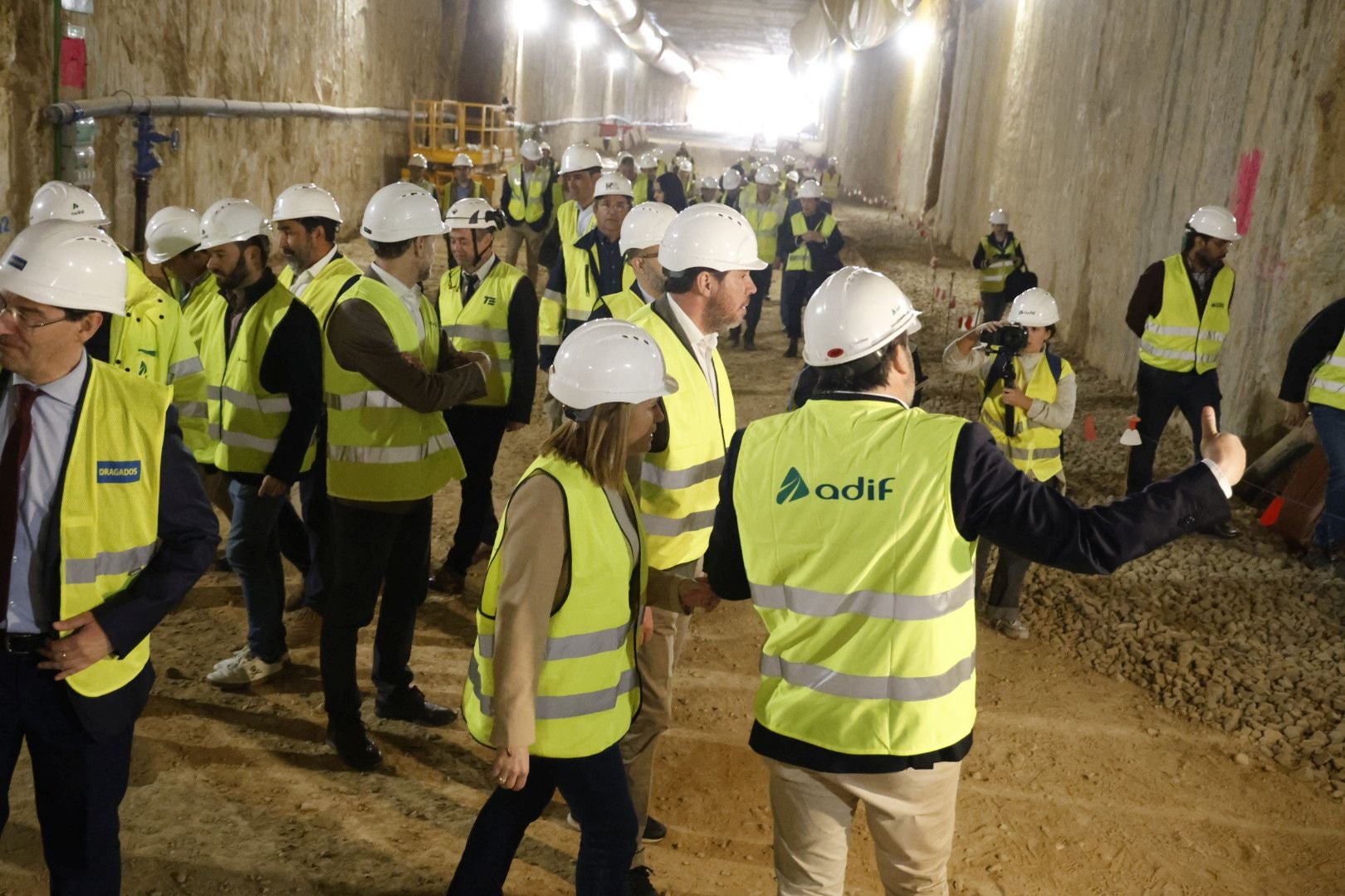 FOTOS | Obras del canal ferroviario de acceso a Valencia