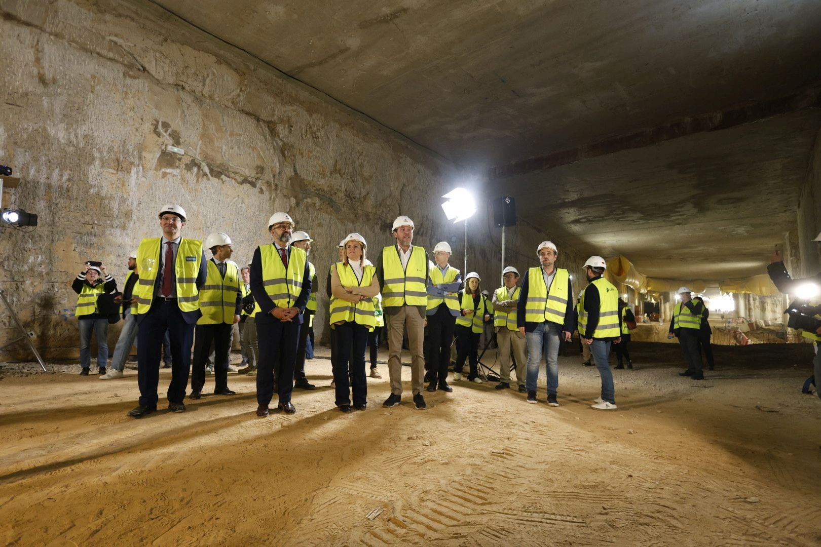 FOTOS | Obras del canal ferroviario de acceso a Valencia
