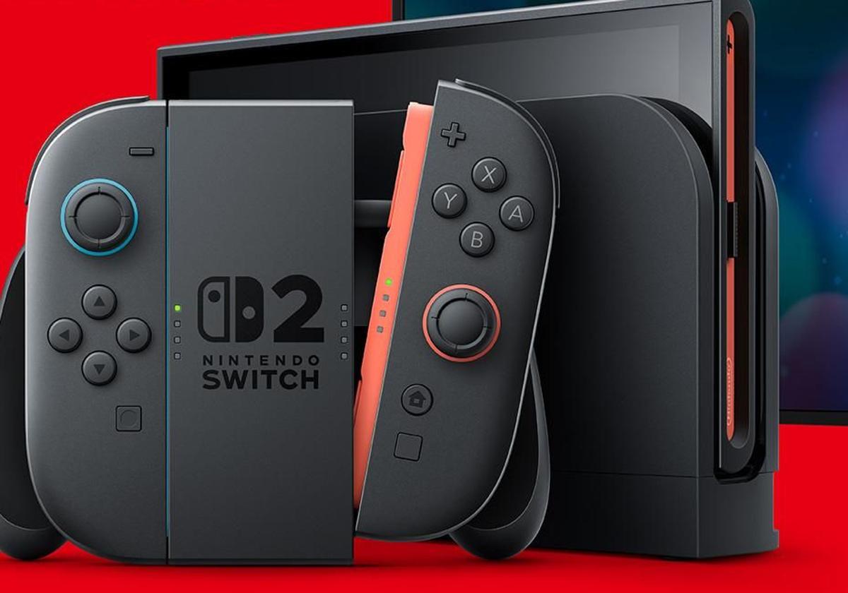 Así es la Nintendo Switch 2.