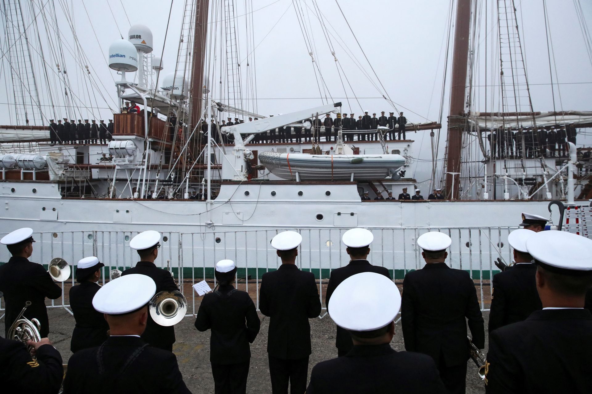 Nuevas fotos de Leonor a bordo de Elcano