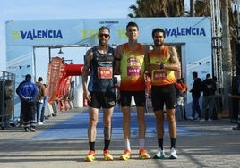 Ganadores de la 15K Valencia Abierta al Mar.
