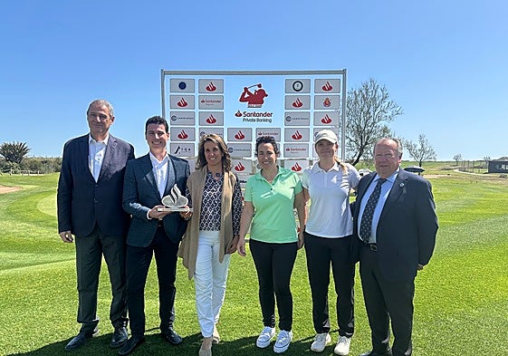 La presentación de la segunda prueba en el campo de Golf del Saler.