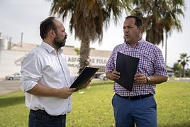 Los dos concejales de Ciudadanos.