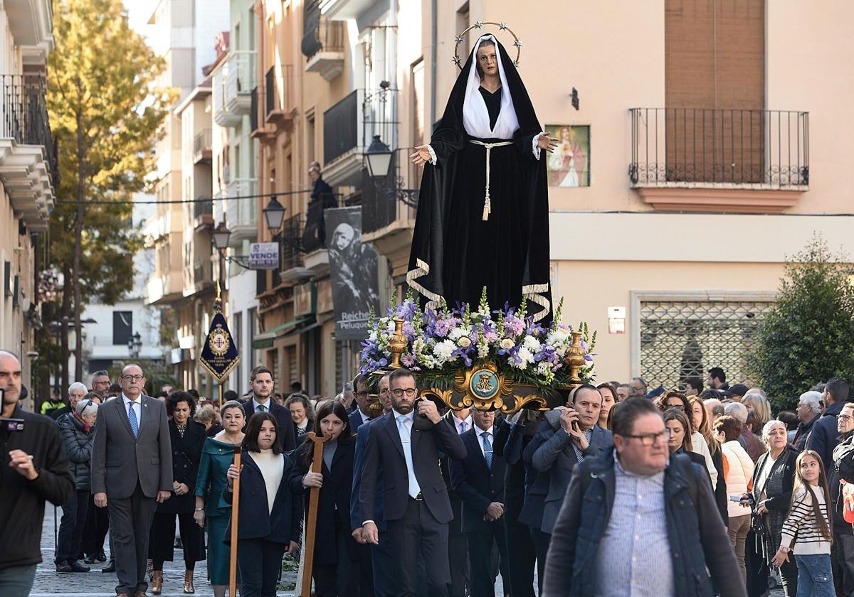 La Hermandad la Virgen de la Soledad de Gandia realizará una nueva procesión