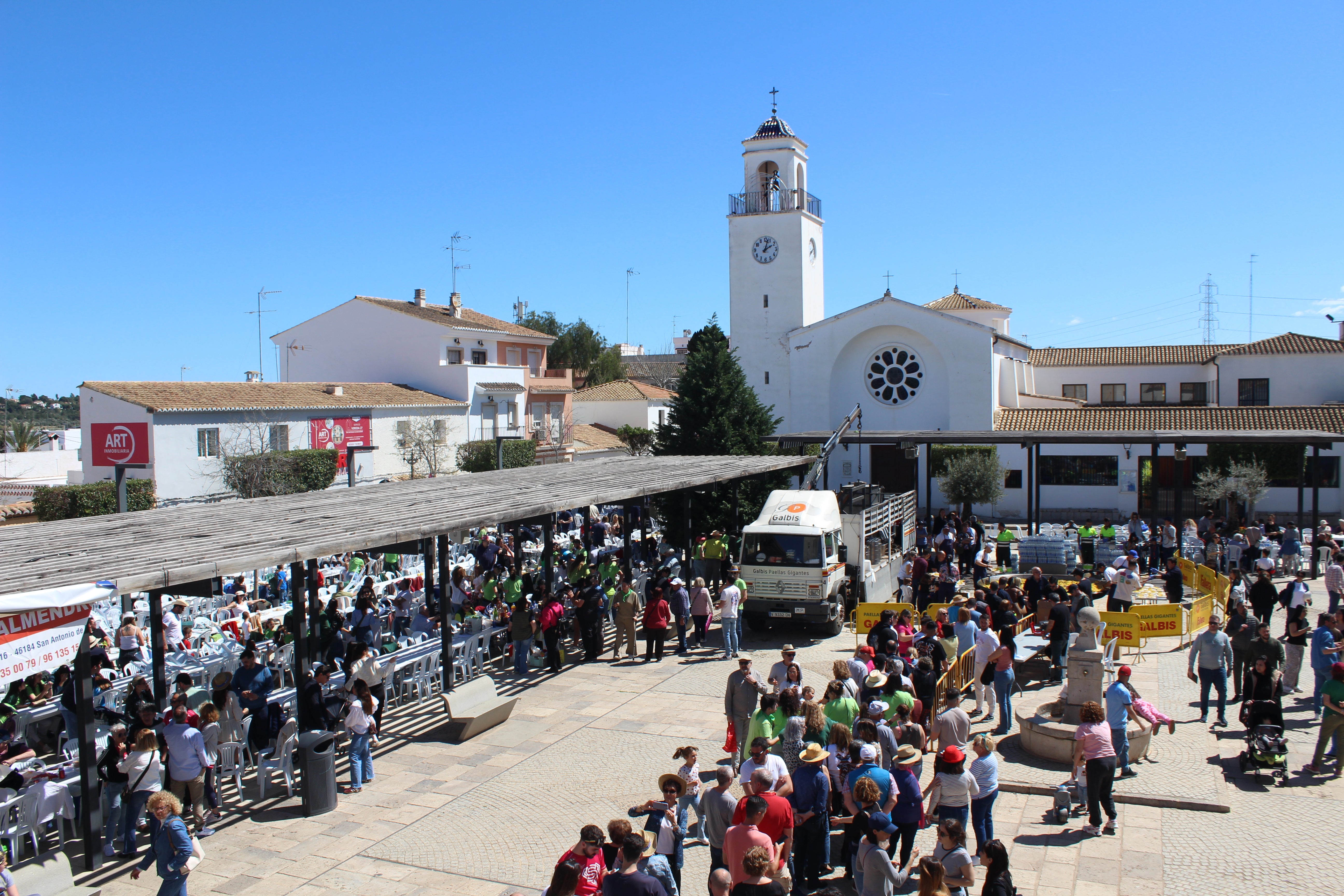 Vista general del lugar donde se realizó la celebración.