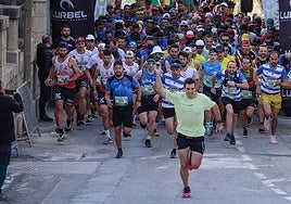 Salida del Cabeço Trail celebrado en la localidad alicantina de Aigües.