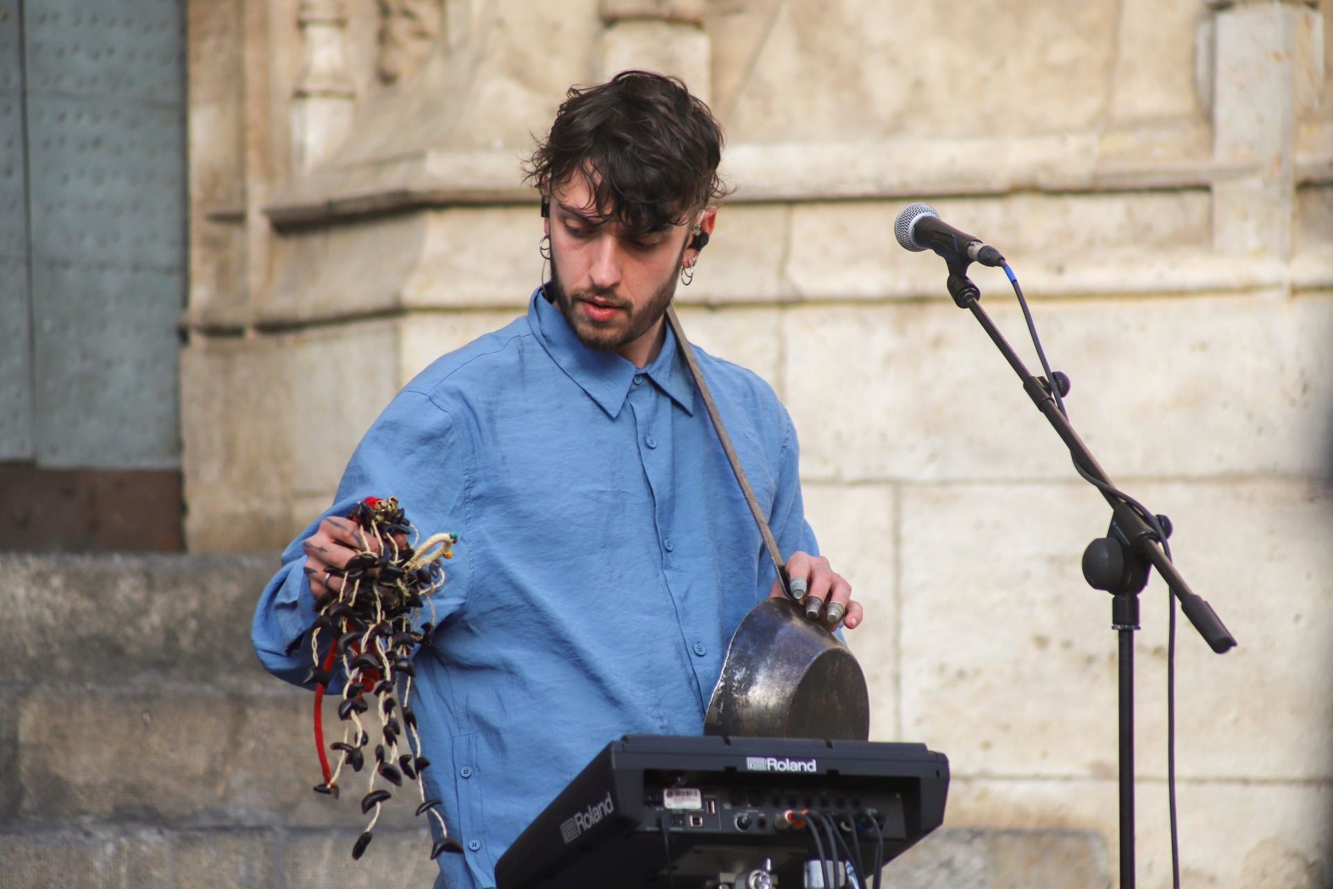 Inauguración de Dansa Valencia con el espectáculo &#039;Transeúnte&#039;, en la plaza del Mercado