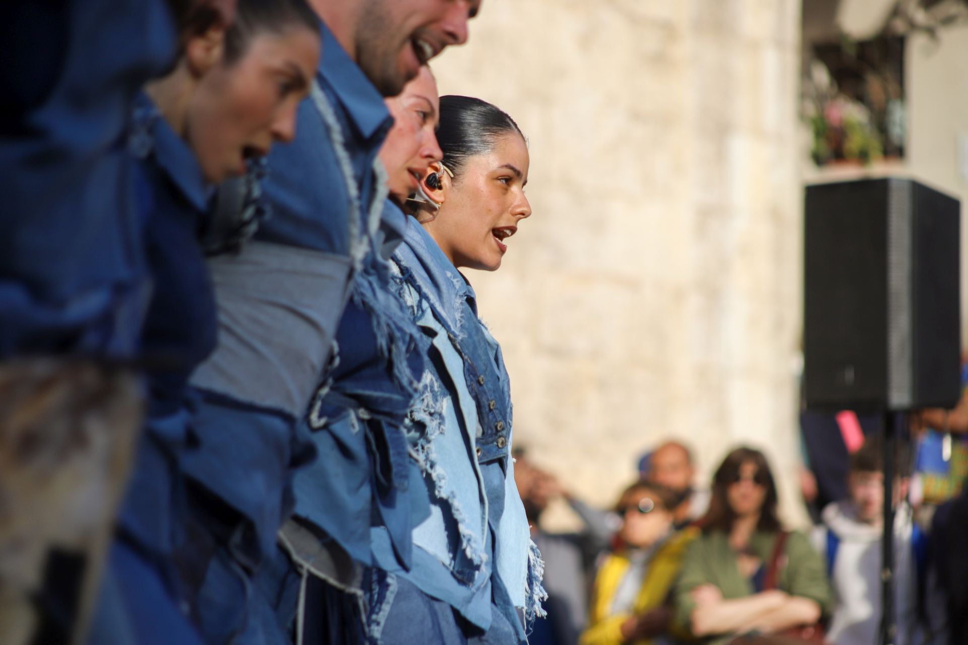 Inauguración de Dansa Valencia con el espectáculo &#039;Transeúnte&#039;, en la plaza del Mercado