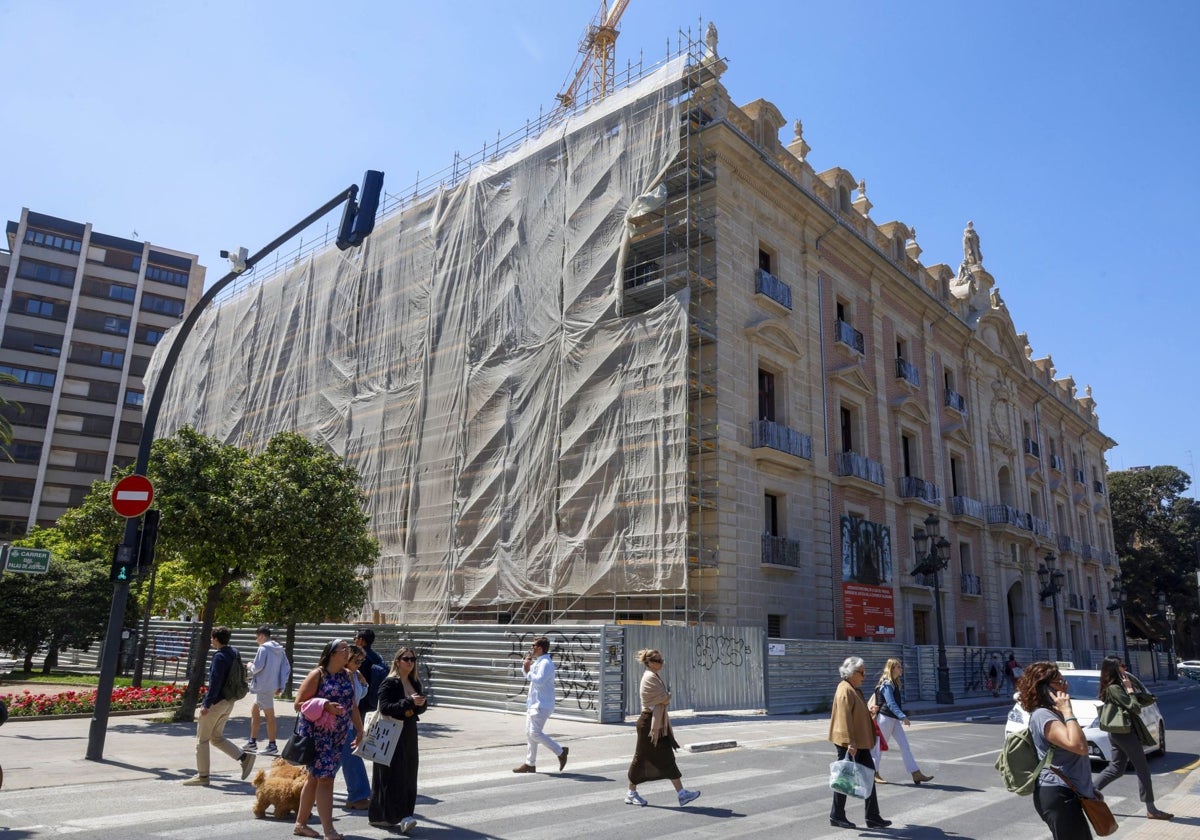 Aspecto actual del Palacio de Justicia.