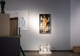 Imagen de la exposición en el Centro del Carmen.