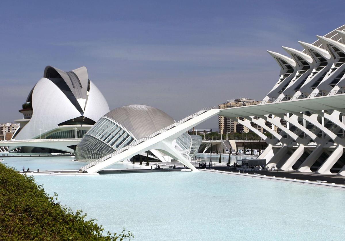 Ciudad de las Artes y las Ciencias de Valencia.