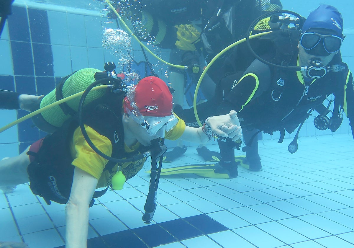 Buceo inclusivo.