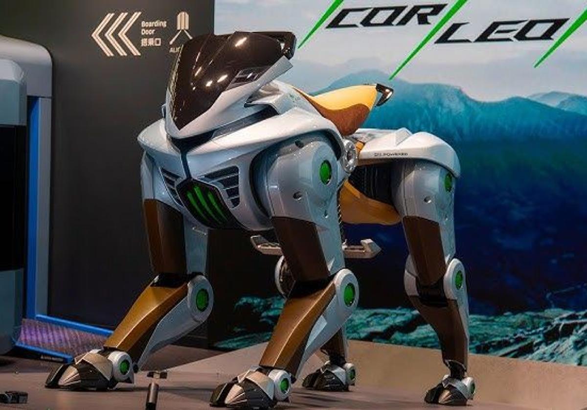 Kawasaki presenta 'Corleo', el caballo robótico de transporte