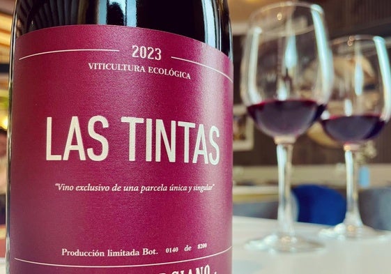 Las Tintas, vino de ensamblaje en su añada de 2023.