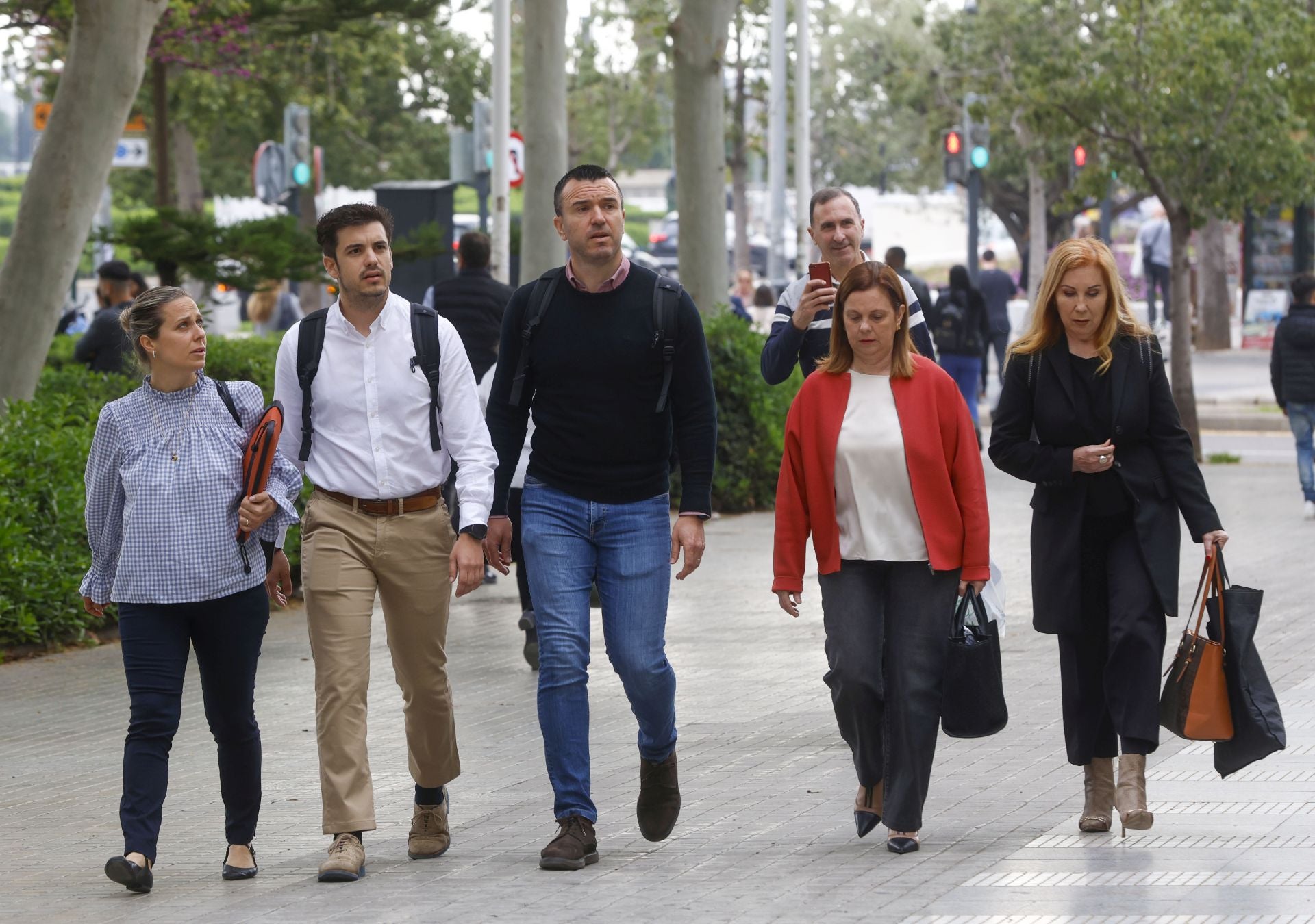 Vicente Mompó acude al juzgado a testificar por la dana