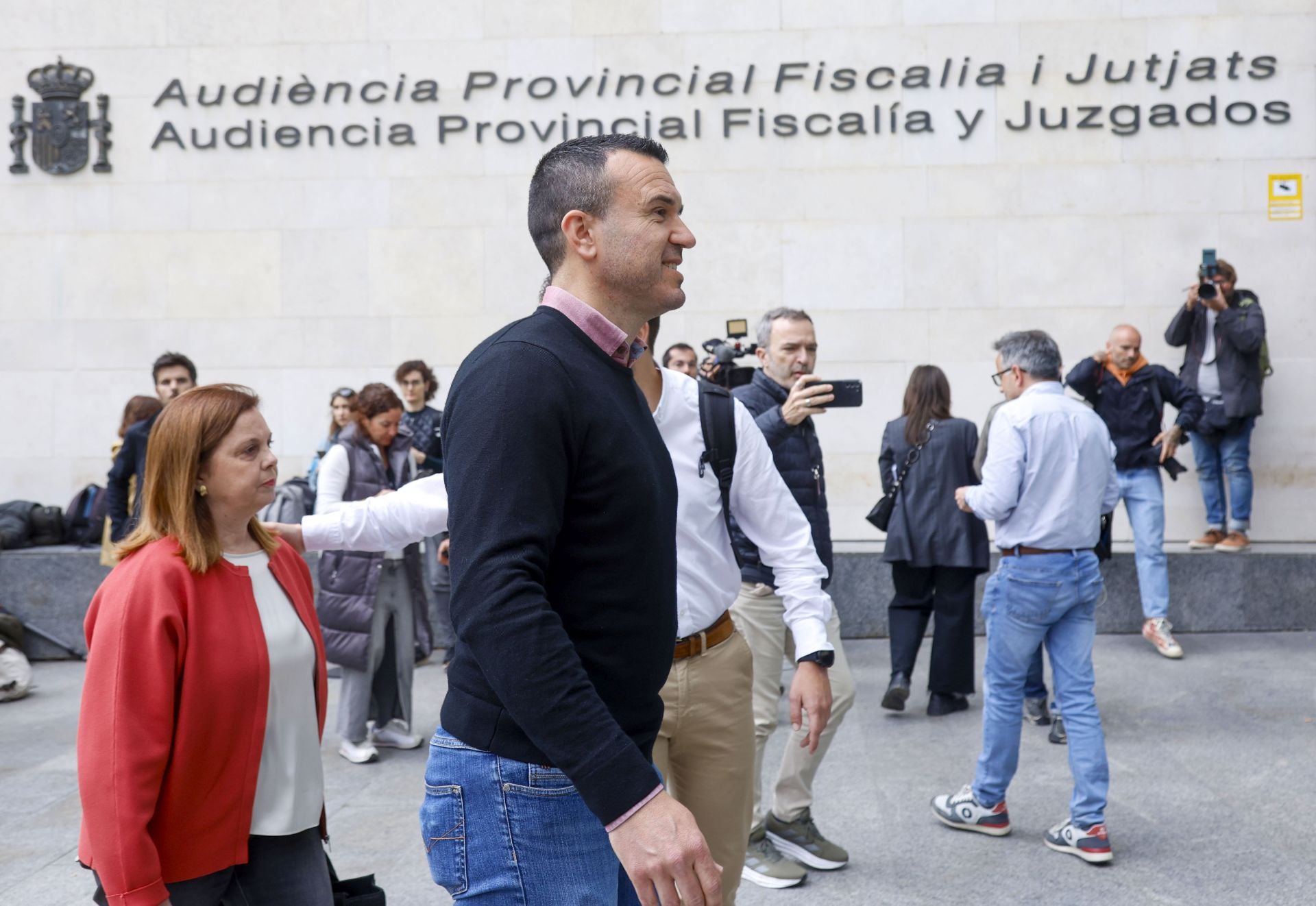 Vicente Mompó acude al juzgado a testificar por la dana