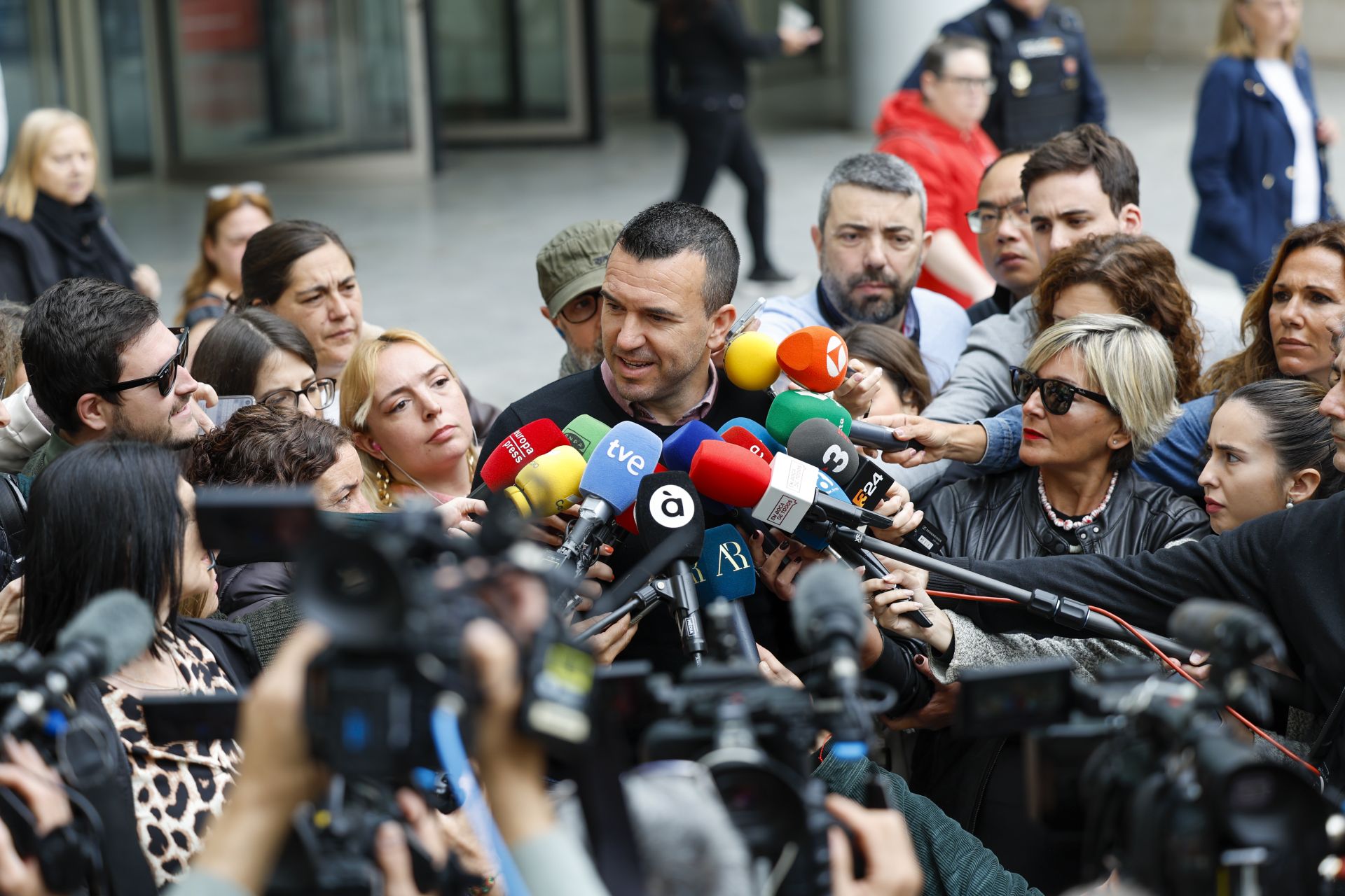 Vicente Mompó acude al juzgado a testificar por la dana
