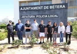 Participantes en las prácticas formativas sobre emergencias.